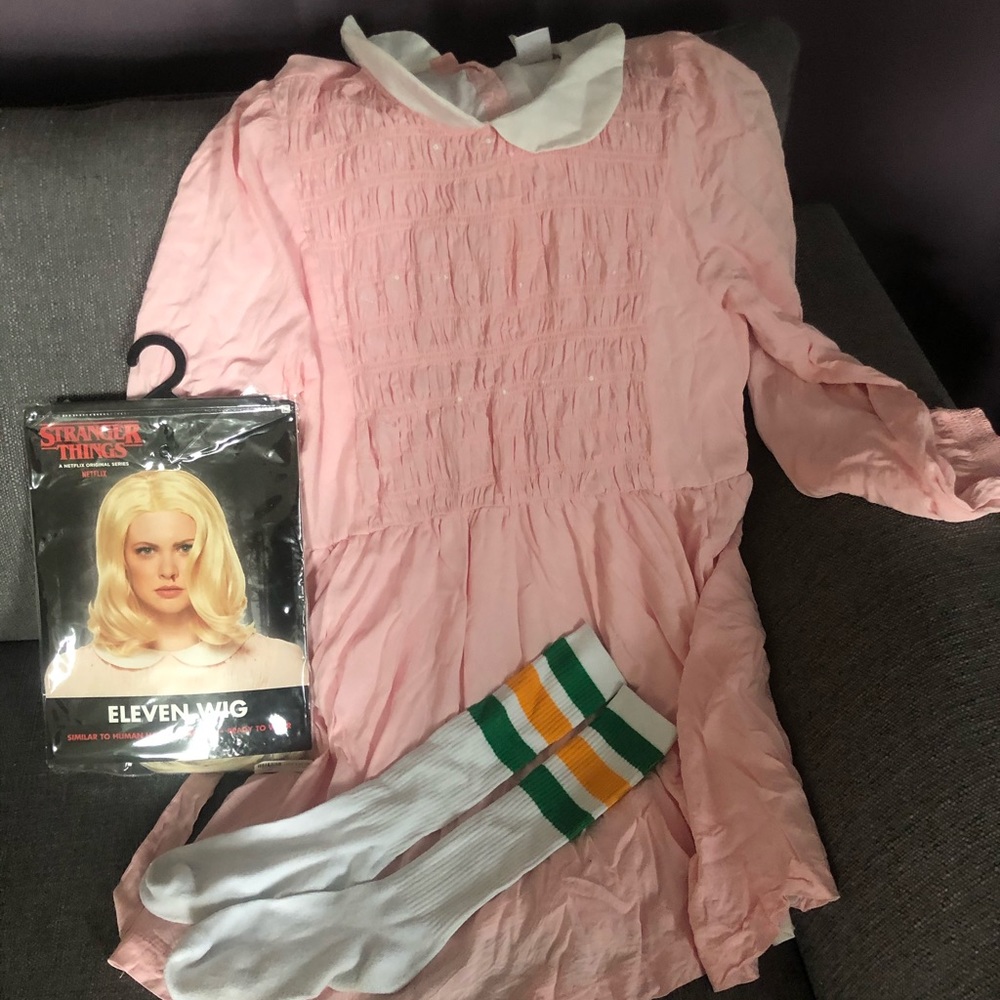 NETFLIX Stranger Things Plus Size Eleven Costume